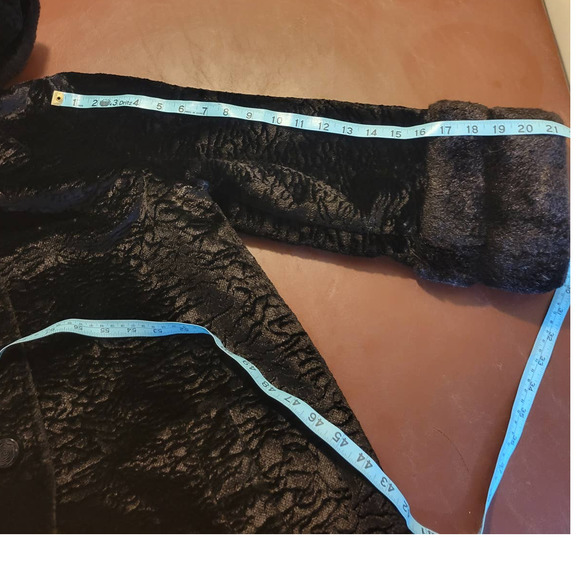 🖤 Vintage 60s Faux Fur Coat - Picture 13 of 13